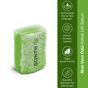 Sante Kabak Lifli Aloe Vera Özlü Sabun 120 Gr
