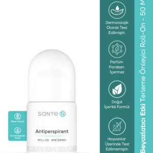 Sante Plus Koltuk Altı Beyazlatıcı Terleme Önleyici Antiperspirant Roll-On 50 Ml