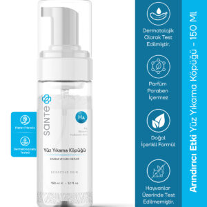 Sante Plus Gözenek Karşıtı Arındırıcı Yüz Yıkama Köpüğü 150 Ml