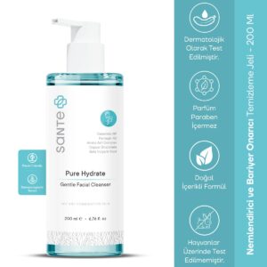 Sante Plus Kuru Ve Karma Ciltler İçin Nemlendirici Ve Bariyer Onarıcı Hyaluronik Asit Yüz Temizleme Jeli 200 Ml